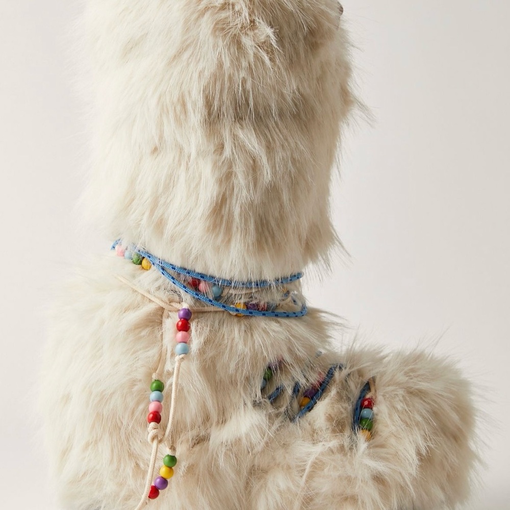 Free People Apres All Day Beaded Boots (with hidden platform heel) - Picture 5 of 11
